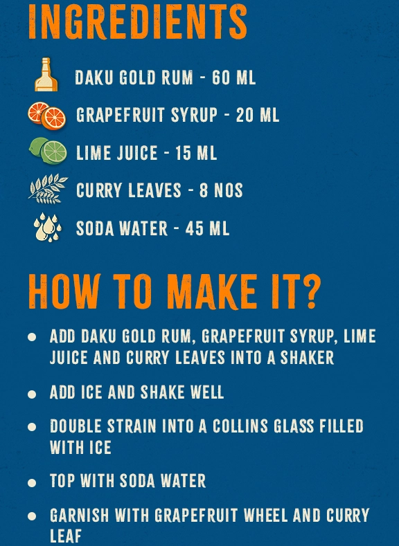 Daku Rum premium bottle banner – best rum brand in India