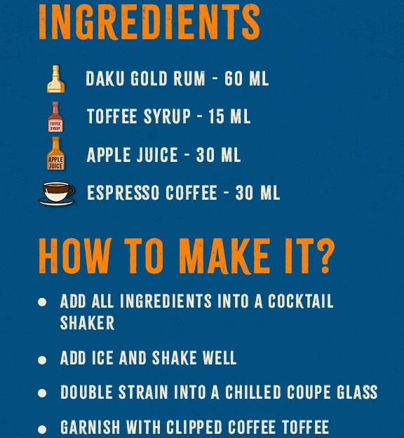 Daku Rum premium bottle banner – best rum brand in India