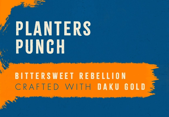 Daku Rum premium bottle banner – best rum brand in India