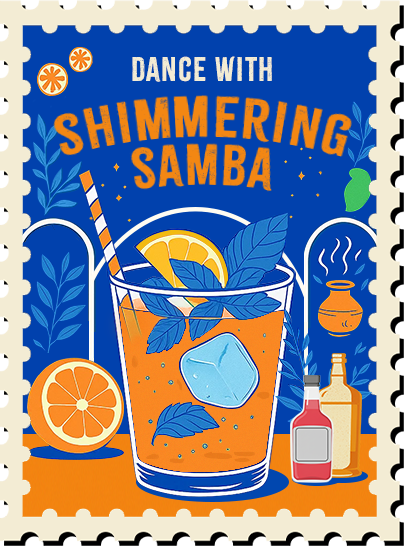 Daku Rum Shimmering Samba limited edition bottle